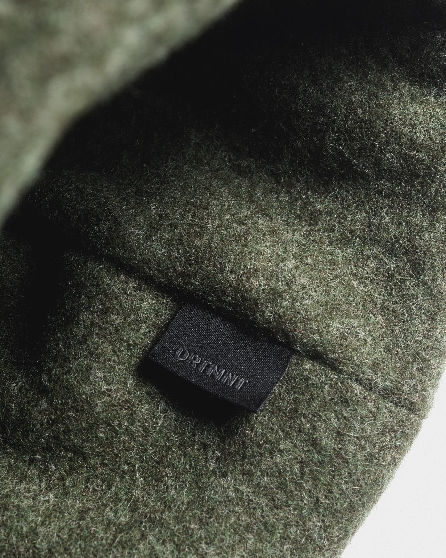 Merino Fleece Toque - Moss