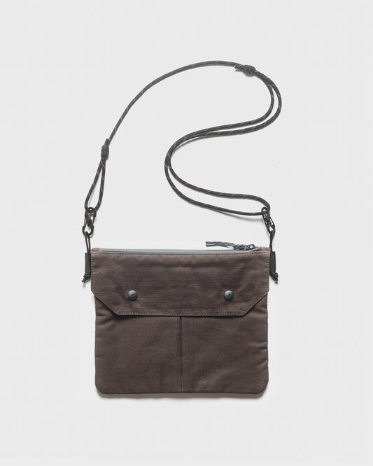 PTT Pleat Sacoche - Umber