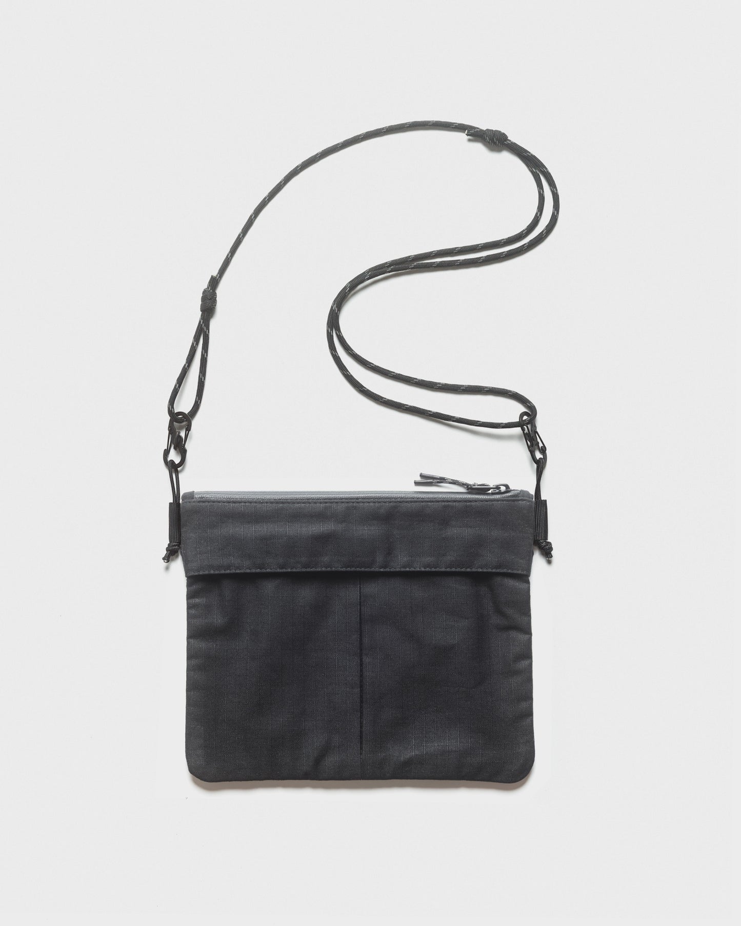 PTT Pleat Sacoche - Charcoal